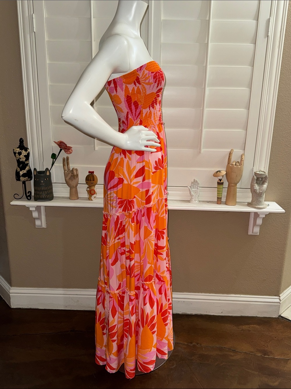 Abel the Label Rumi Strapless Maxi Dress - Picture 2 of 10